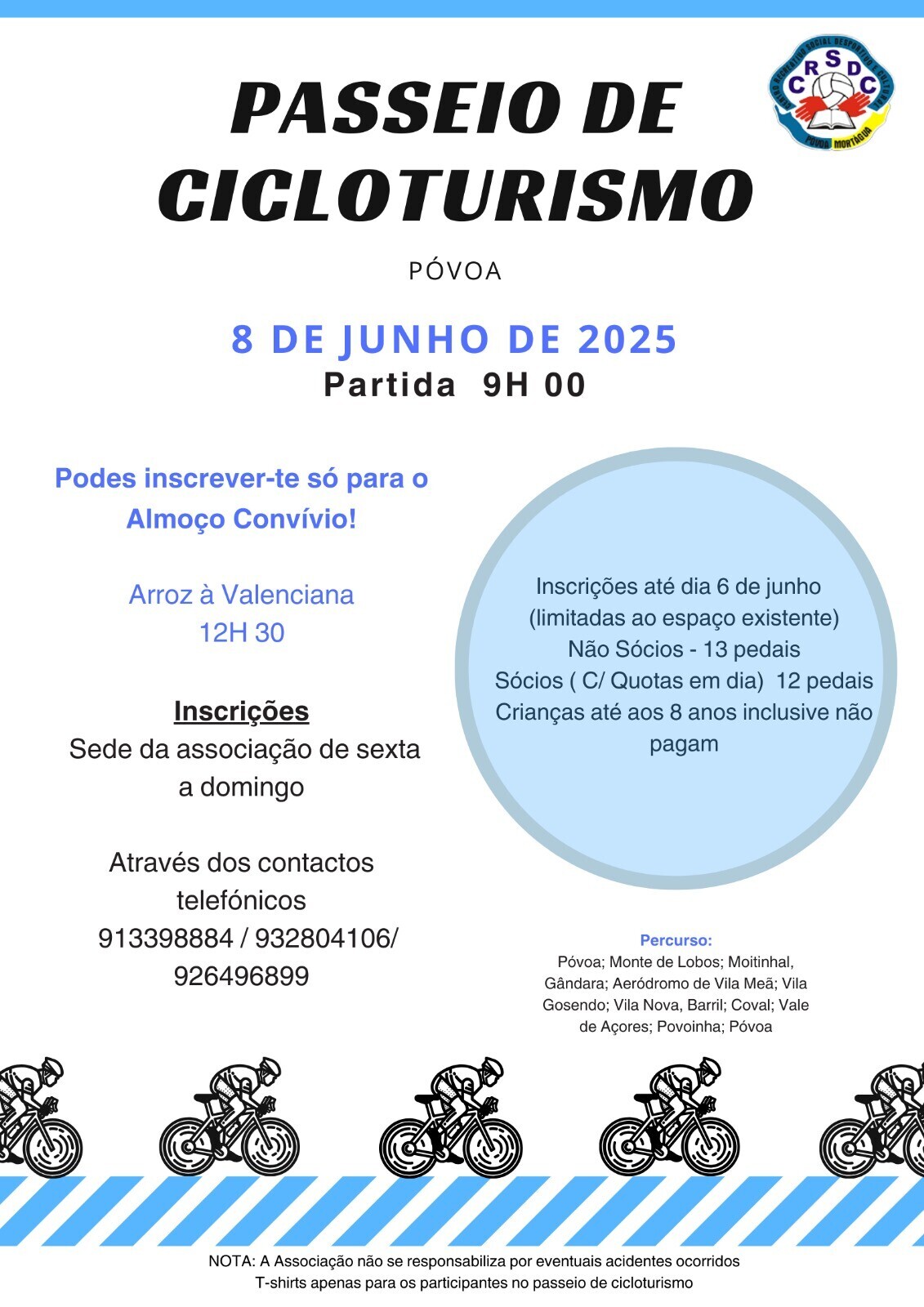 Passeio de Cicloturismo 