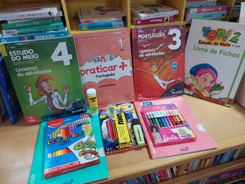 Município comparticipa Fichas de Atividades  e apoia aquisição de material escolar