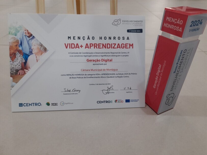 Município de Mortágua distinguido por Boas Práticas  de Envelhecimento Ativo e Saudável