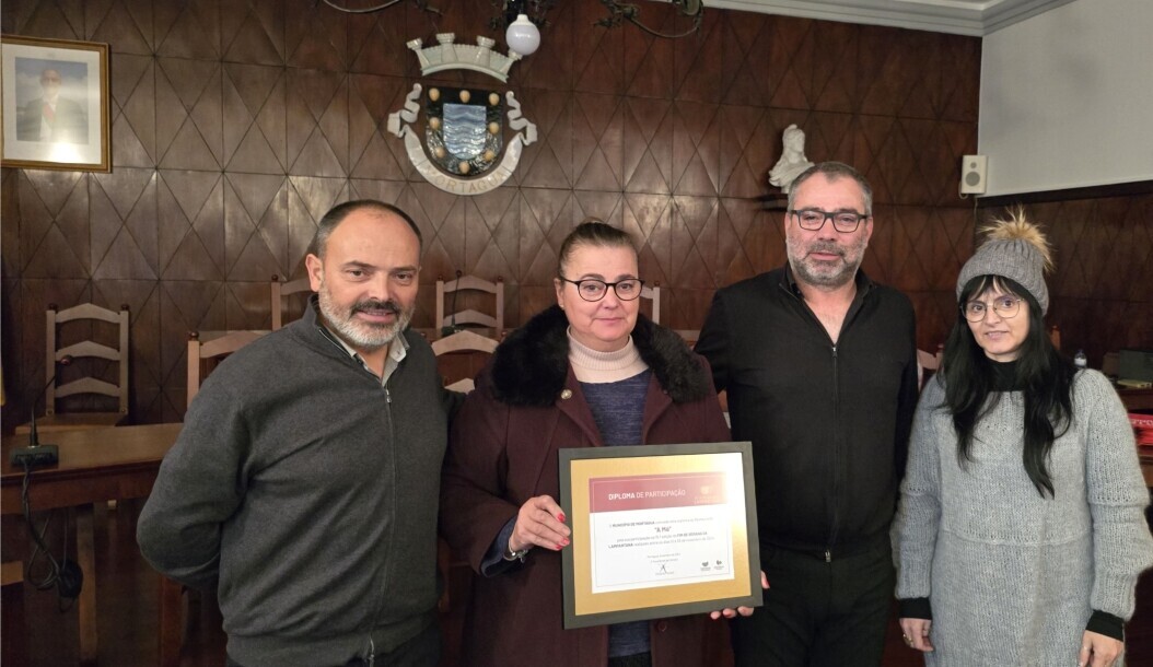 Município entregou Diplomas aos restaurantes que participaram no Fim de Semana da Lampantana