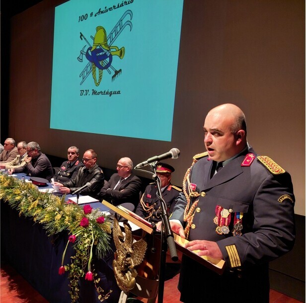 João Marta tomou posse como comandante dos Bombeiros Voluntários de Mortágua 