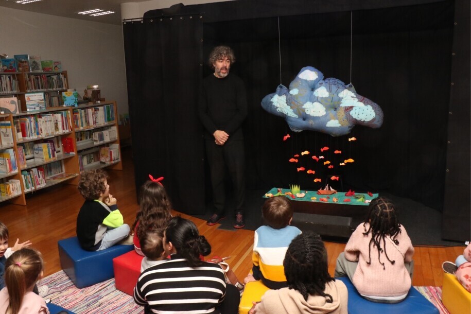 Pedro Giestas apresentou “O peixinho que descobriu o mar”