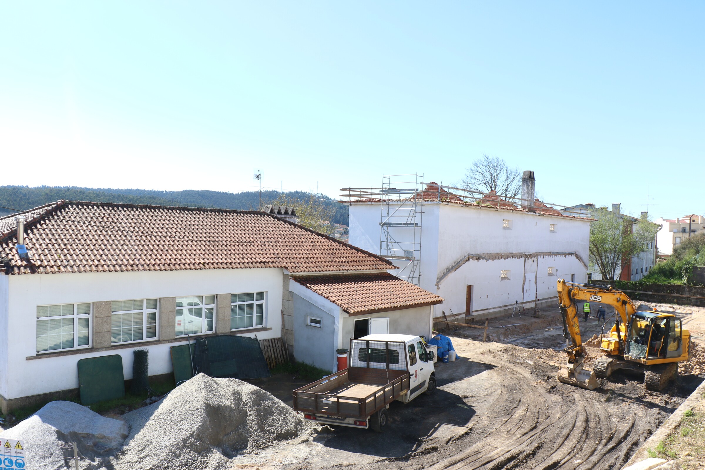 Teve início a “Empreitada de Reconstrução e Ampliação da antiga Escola Primária de Mortágua" 