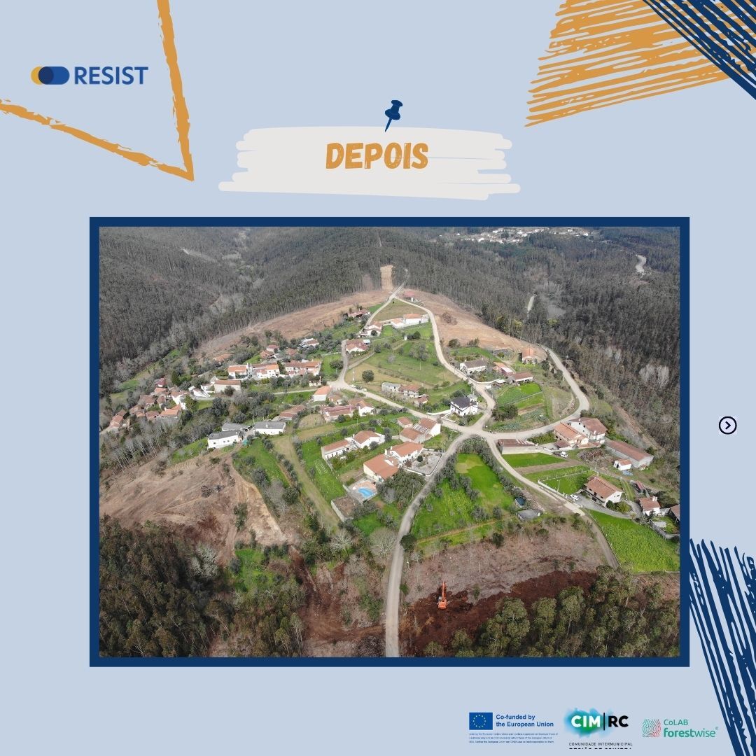 Concluída intervenção do Projeto RESIST na aldeia do Painçal