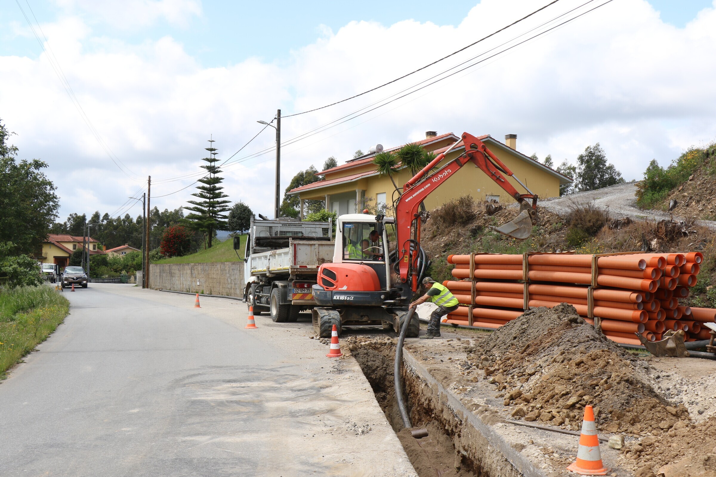 Município investe na ampliação das redes e no tratamento de águas residuais 
