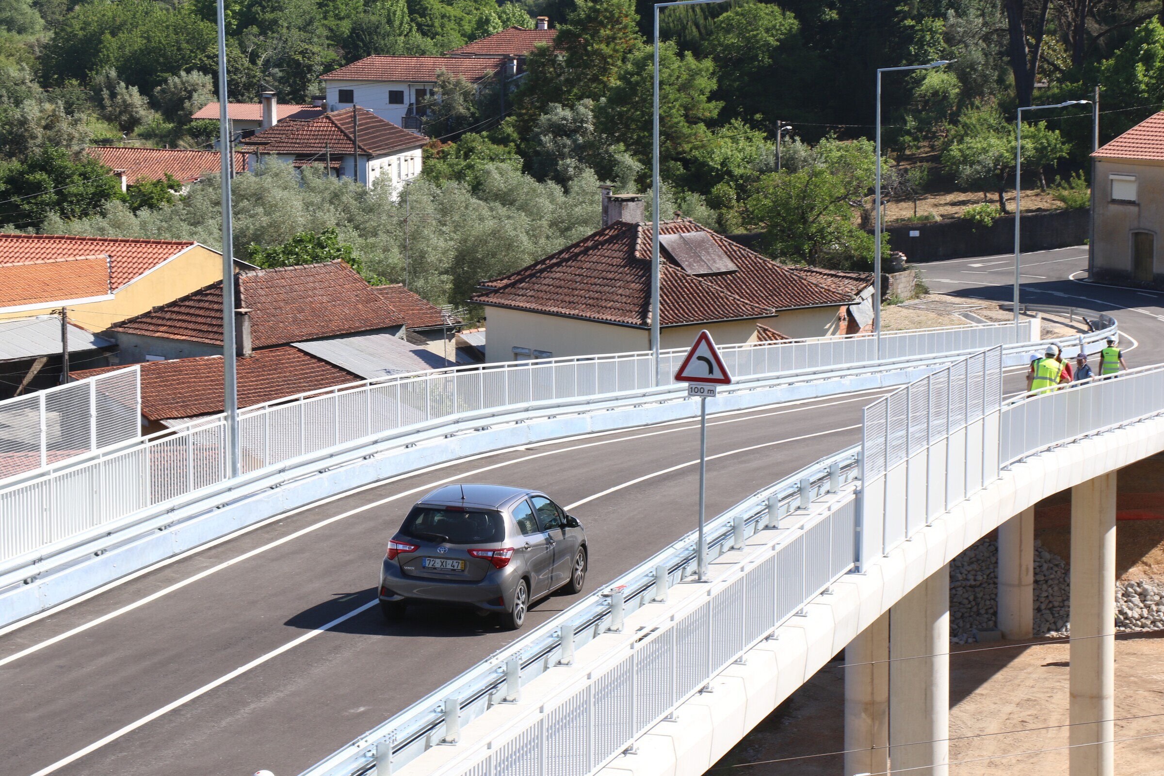 Viaduto do Coval abriu hoje à circulação automóvel
