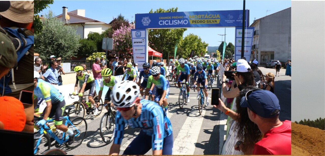 Grande Prémio de Ciclismo de Mortágua - Pedro Silva.  Ángel Sánchez (Tavfer-Ovos Matinados-Mortág...