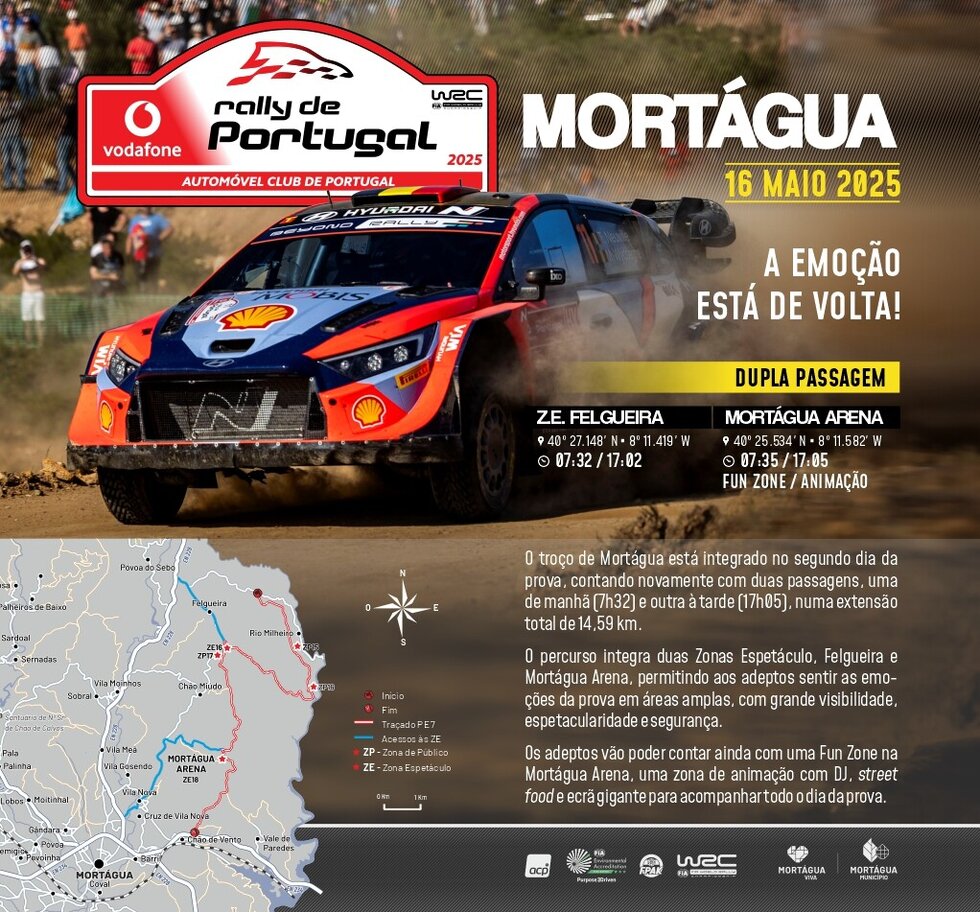 Rally de Portugal 2025 - Mort&aacute;gua